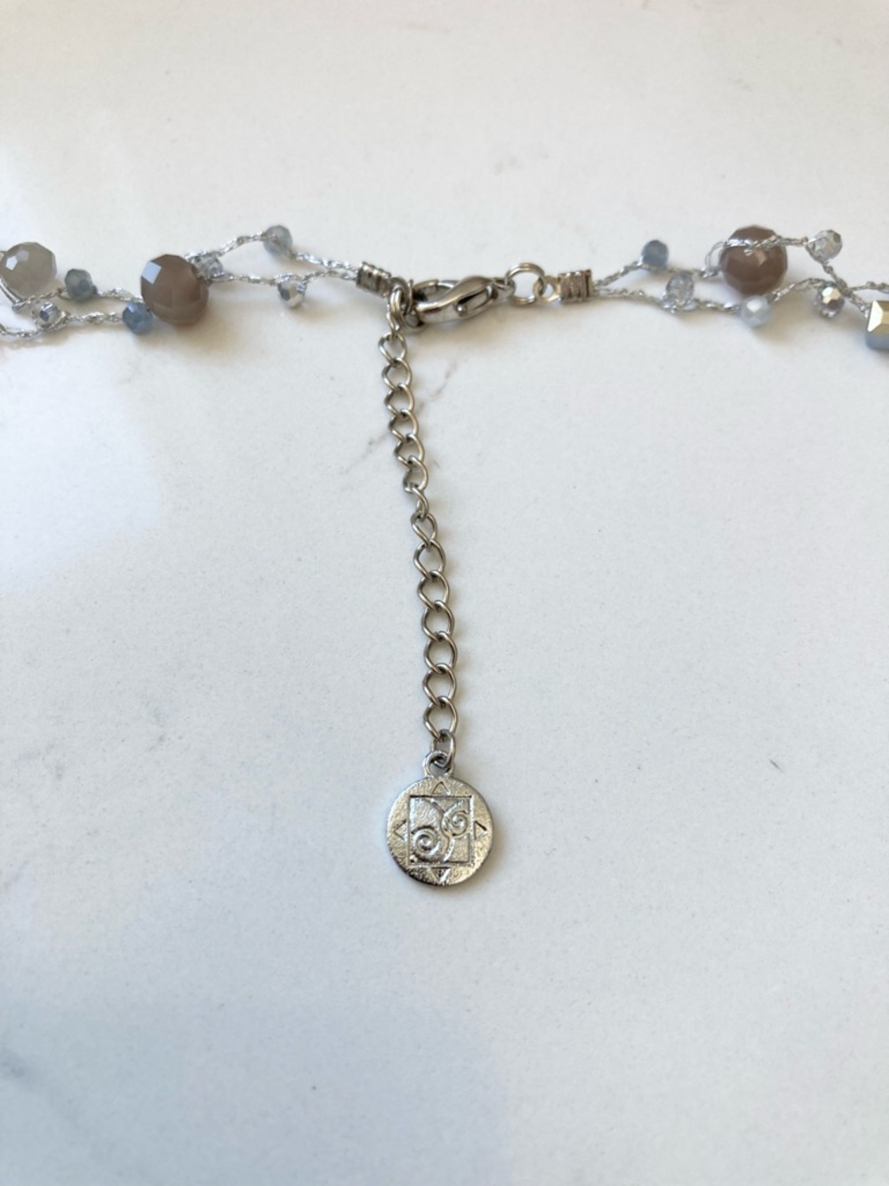 Boho Chic Double-Strand Beaded Necklace - Picture 3 of 5